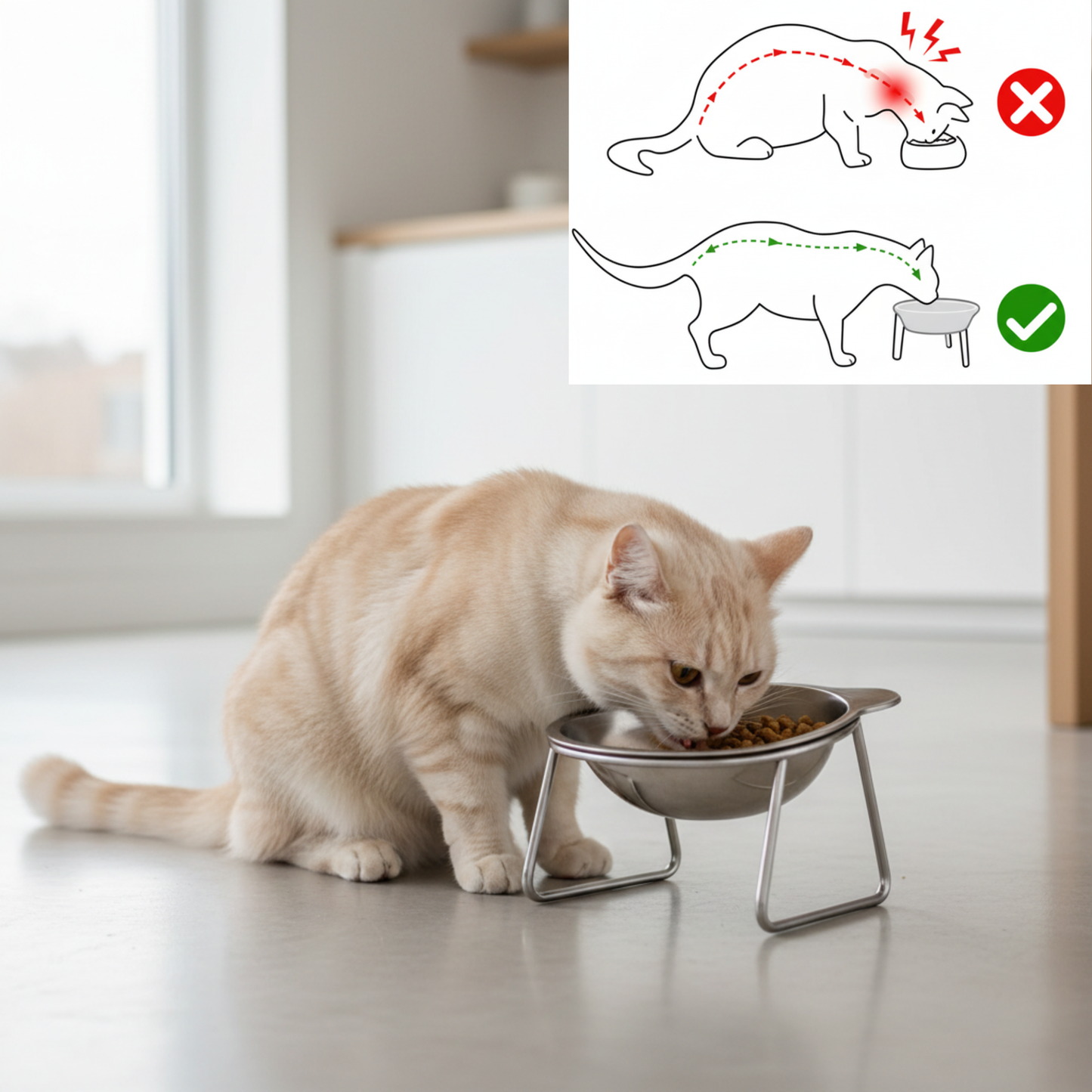 Gamelle en inox 😺