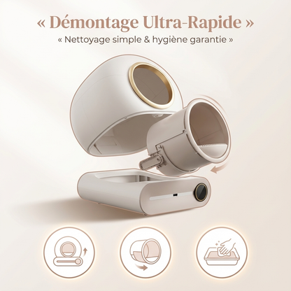 Litière robot autonettoyante