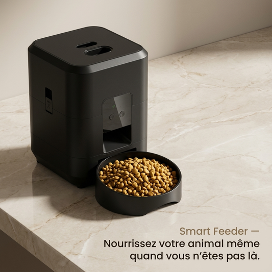 Distributeur automatique de croquettes