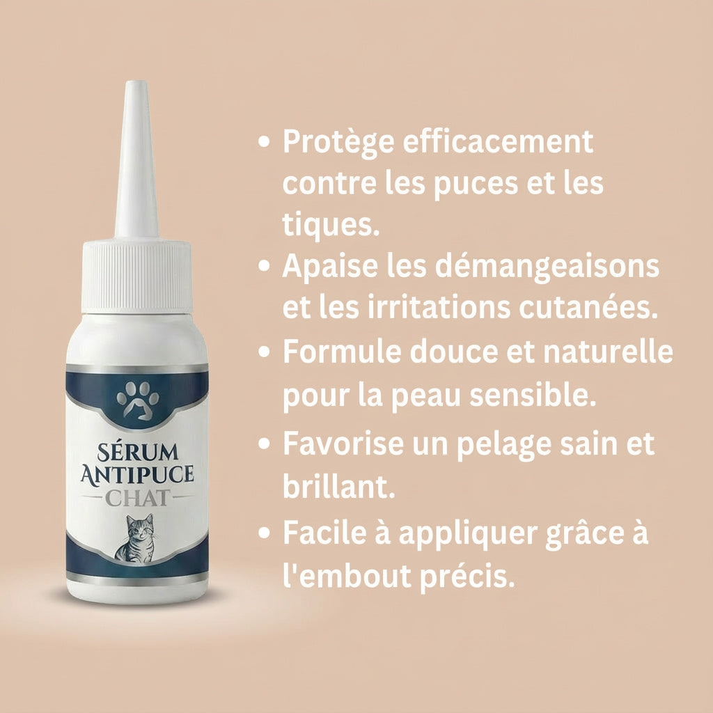 Serum anti puces 🧴